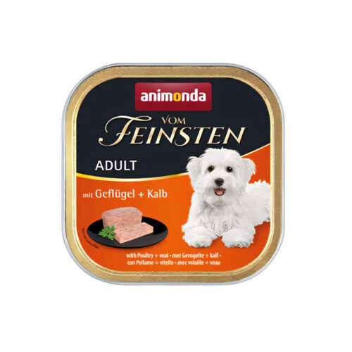 Animonda Vom Feinsten dog ADULT hydina a teľacie