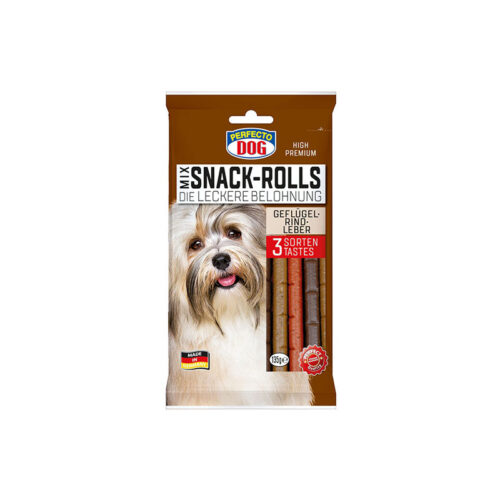 Perfecto Dog Snack Rolls Tyčinky MIX