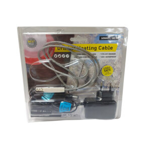 Výhrevný kábel s adaptérom 10W - 80cm