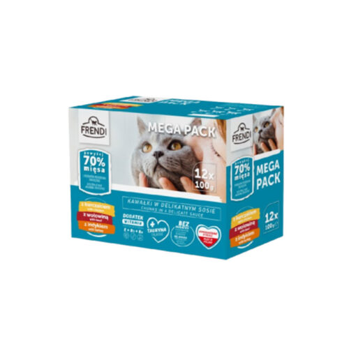 Frendi kapsičky 12x100g hovädzina-morka