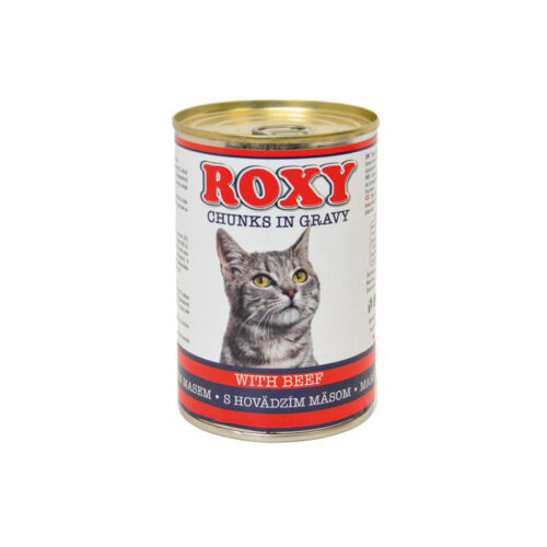 Roxy hovädzie mäso - konzerva pre mačky